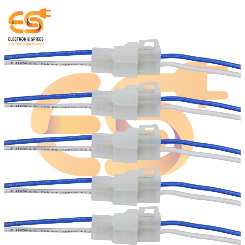 Buy Auto Wire Socket Male And Female Connector Plug Pair of 5